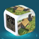 Minecraft Led Alarm Clock #30 Minecraft Cartoon Figures LED Alarm Clock
