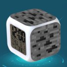Minecraft Led Alarm Clock #33 Minecraft Cartoon Figures LED Alarm Clock