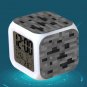 Minecraft Led Alarm Clock #33 Minecraft Cartoon Figures LED Alarm Clock