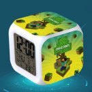 Minecraft Led Alarm Clock #35 Minecraft Cartoon Figures LED Alarm Clock