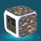 Minecraft Led Alarm Clock #37 Minecraft Cartoon Figures LED Alarm Clock