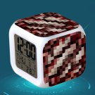 Minecraft Led Alarm Clock #39 Minecraft Cartoon Figures LED Alarm Clock