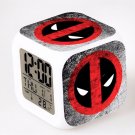Deadpool Marvel Heroes Led Alarm Clock #02 Deadpool Movie Figures LED Alarm Clock