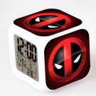 Deadpool Marvel Heroes Led Alarm Clock #04 Deadpool Movie Figures LED Alarm Clock