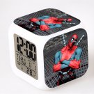 Deadpool Marvel Heroes Led Alarm Clock #05 Deadpool Movie Figures LED Alarm Clock