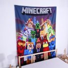 Minecraft Steve Bedding Window Curtain #27 Bedroom 3D Design