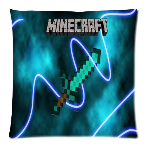 20"x20" Pillow Case Minecraft #25 Twin Side Cushion Case Bedroom Design