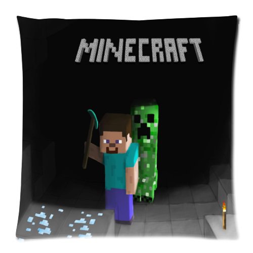 20"x20" Pillow Case Minecraft #29 Twin Side Cushion Case Bedroom Design