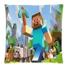 20"x20" Pillow Case Minecraft #33 Twin Side Cushion Case Bedroom Design