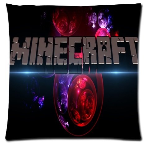 20"x20" Pillow Case Minecraft #45 Twin Side Cushion Case Bedroom Design