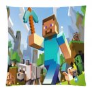18"x18" Pillow Case Minecraft #49 One Side Cushion Case Bedroom Design
