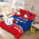 Queen Size Hello Kitty #6 Bedding Set Duvet Cover Pillow Case Bedsheet