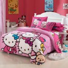 Full Size Hello Kitty #11  Bedding Set Duvet Cover Pillow Case Bedsheet