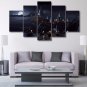 Harry Potter 5 Piece Wall Art Canvas Prints (10x15cm,  10x20cm, 10x25cm)