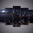 Harry Potter 5 Piece Wall Art Canvas Prints (20x30cm, 20x40cm, 20x50cm)