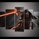 5 panel Star Wars Movie canvas print LARGE SIZE (NO FRAME)