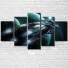 Star Wars Movie 5 Piece Wall Art Canvas Prints Size B (NO FRAME)