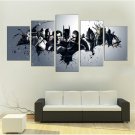 Stars American Heros Batman Deadpool Movie 5 Piece Wall Art Canvas Prints Size B (NO FRAME)