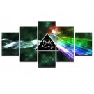 Pink Floyd 5 Piece Wall Art Canvas Prints Size C (NO FRAME)