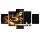 Elvis Presley 5 Piece Wall Art Canvas Prints Size B (NO FRAME)