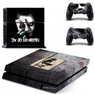 Joker New Design E Decal For Play Station 4 Slim Console + 2 Controller