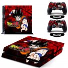 New Dragon Ball #33 Decal For Play Station 4 Console + 2+2 Controller