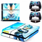 New Vegeta Dragon Ball #34 Decal For Play Station 4 Console + 2+2 Controller