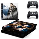 New Game of Thrones Design #11 Decal For Play Station 4 Console + 2 Controller