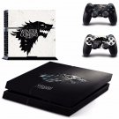 New Game of Thrones Design #13 Decal For Play Station 4 Console + 2 Controller