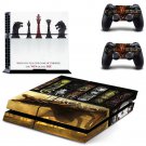 New Game of Thrones Design #15 Decal For Play Station 4 Console + 2 Controller
