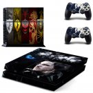 New Game of Thrones Design #16 Decal For Play Station 4 Console + 2 Controller