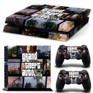 Grand Theft New Design #51 Decal For Play Station 4 Console + 2 Controller