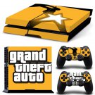 Grand Theft New Design #53 Decal For Play Station 4 Console + 2 Controller