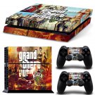 Grand Theft New Design #55 Decal For Play Station 4 Console + 2 Controller
