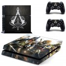 Assassin Creed New Design #11 Decal For Play Station 4 Console + 2 Controller