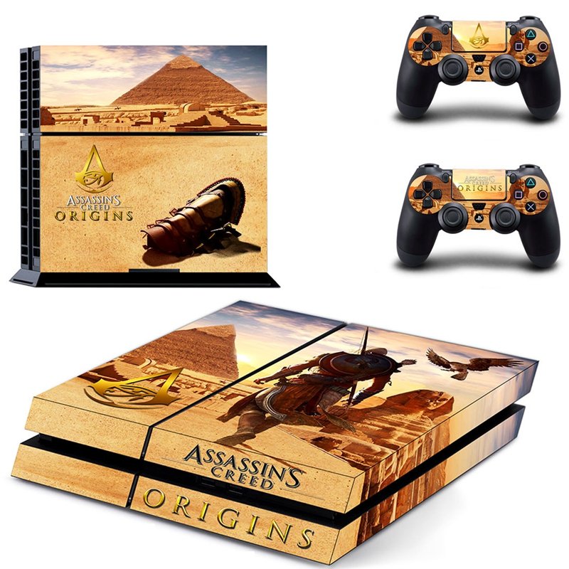 Assassin Creed New Design #06 Decal For Play Station 4 Console + 2 Controller