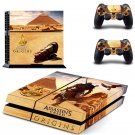 Assassin Creed New Design #06 Decal For Play Station 4 Console + 2 Controller