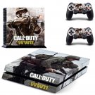 Call of Duty New Design #08 Decal For Play Station 4 Console + 2 Controller
