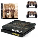 Call of Duty New Design #09 Decal For Play Station 4 Console + 2 Controller