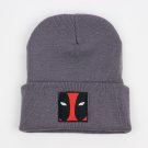 Deadpool Winter Hat Knitted Caps Grey Colour