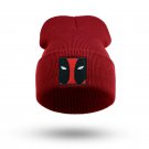 Deadpool Winter Hat Knitted Caps Red Colour
