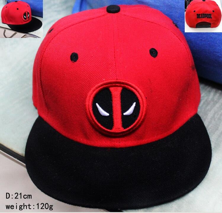 Deadpool Cap Cosplay Cap Marvel Comics canvas snapback caps