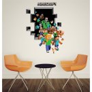 Minecraft Steve #20 Wall Sticker Wall Decals for Decorative Kids Room