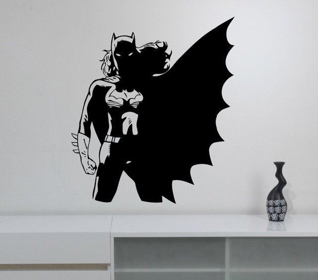 Bad Girl Marvel Comics Wall Sticker Wall Decals for Decorative Kids Room
