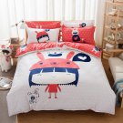 Twin Size Chibimaruko Cartoon Bedding Set Quilt Cover Pillow Case Bedsheet