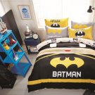 Queen Size Batman Cartoon #29 Bedding Set Quilt Cover Pillow Case Bedsheet