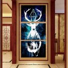Harry Potter 3 Piece Wall Art Canvas Prints ( Medium 40x60cmx3pcs)