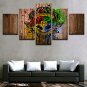 Harry Potter 5 Piece Wall Art Canvas Prints (20x35cm,20x45cm,20x55cm)
