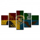 Harry Potter 5 Piece Wall Art Canvas Prints (20x35cm,20x45cm,20x55cm)