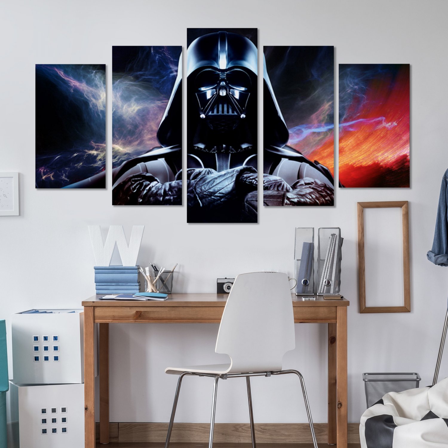 Star Wars 5 Piece Wall Art Canvas Prints (20X30cm,20X40cm,20X50cm)